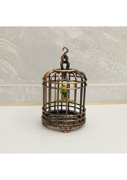 Kuş Asma Kancalı Minyatür: 12 Dollhouse Props Bronz (Yurt Dışından)