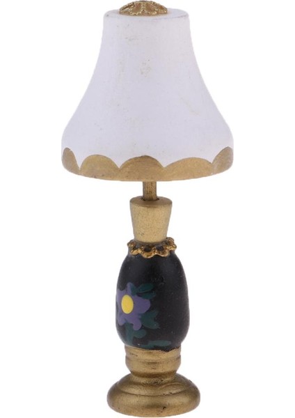 Moda Dollhouse Oturma Odası ve Çalışma Odası Aksesuar Lambası (Yurt Dışından)