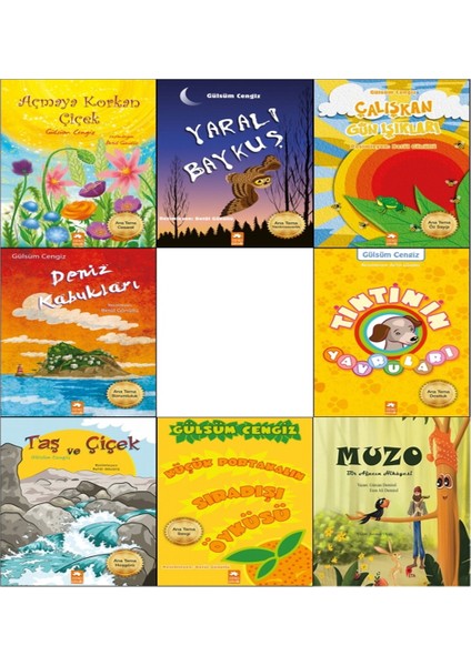 Gülsüm Cengiz 2. ve 3. Sınıf Için Temalı Hikaye Kitapları (7 Kitap) + Muzo Hikaye Kitabı Hediye