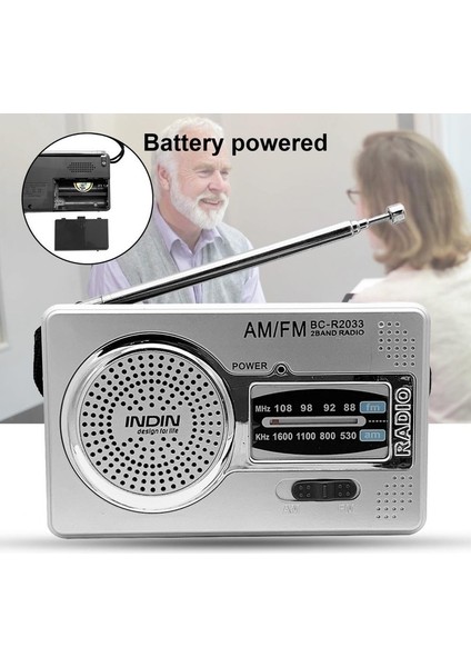 Telsiz Teleskopik Antenli Radyo - Gümüş (Yurt Dışından) indirimleri