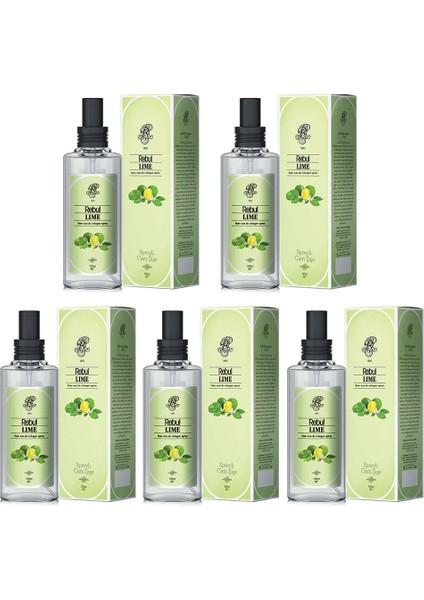 Lime Sprey Kolonya 100 ml 5'li Set