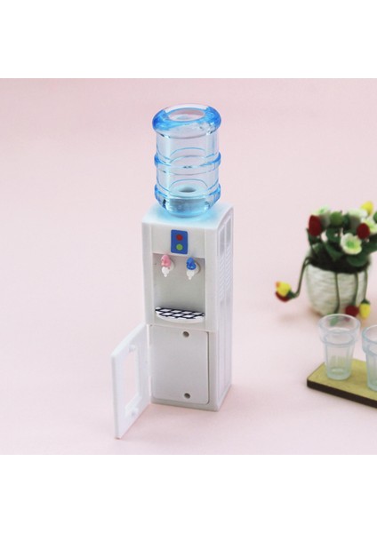 1/12 Dollhouse Su Dispenser Dolay Dekorasyon Aksesuarları Dekor (Yurt Dışından)