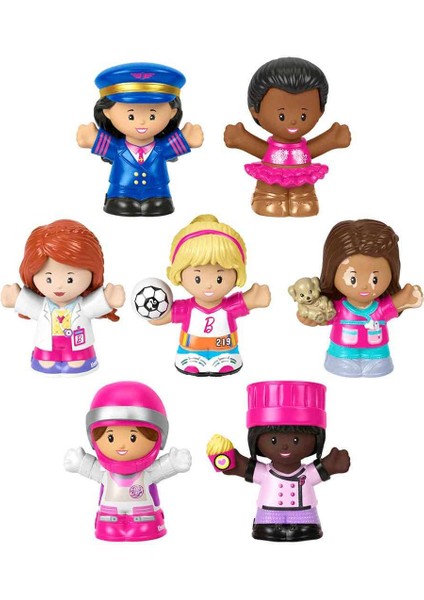 Fisher Price Little People Barbie ile Her Şey Mümkün Barbie Figürleri HCF58