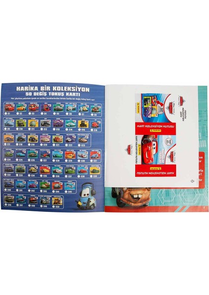 Cars Stories And Races Çıkartma Albümü fiyatları
