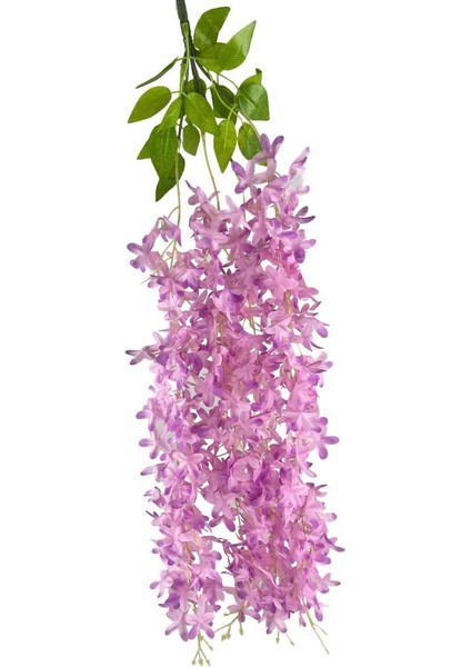Yapay Çiçek Sarkan 4 Dallı Akasya 70CM Lila