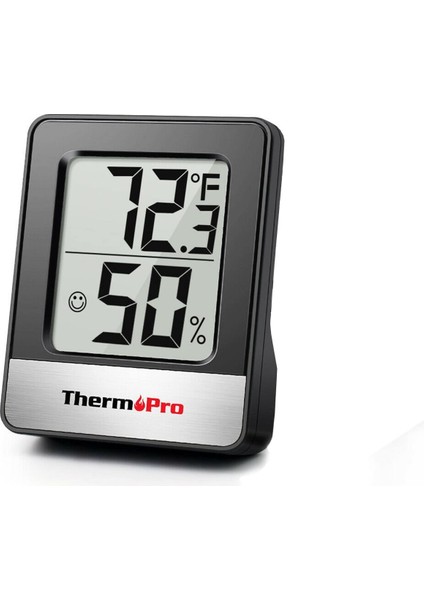 Npo Thermopro TP49B Mini Iç Mekan Dijital Sıcaklık ve Nem Ölçer Termometre