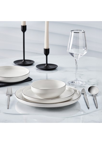 Streamline New Satürn Platin 24 Parça 6 Kişilik Yemek Takımı modelleri