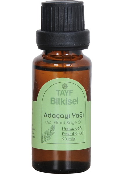 Tayf Bitkisel Adaçayı (Acı Elma) Yağı 20 ml