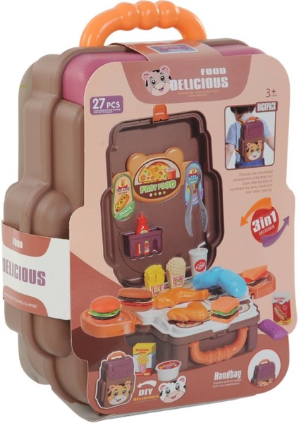 Backpack Fastfood Seti 27 Parça
