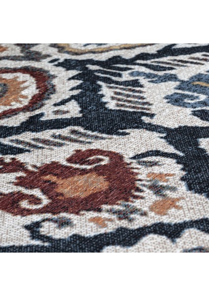 - Nonki Home Yeni Nesil Pamuk Taban Yıkanabilir Oturma Odası Halısı modelleri