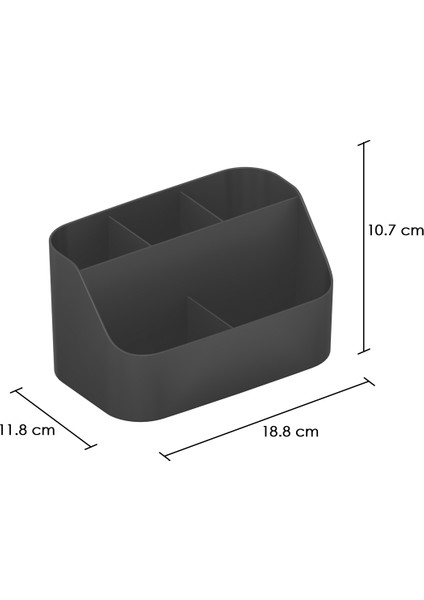 Dovi Home Makyaj Düzenleyici ve Kozmetik Saklama Kutusu Organizer 2'li Set