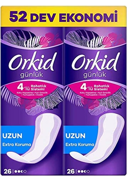 Günlük Ped Ekstra Koruma Uzun 52 Ped fiyatları