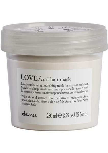 Love Curl Bukle Belirginleştirici Maske 250 Ml