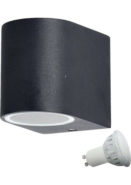 7 Watt Gün Işığı Ledli Tek Yönlü Dekoratif Iç ve Dış Mekan Aplik