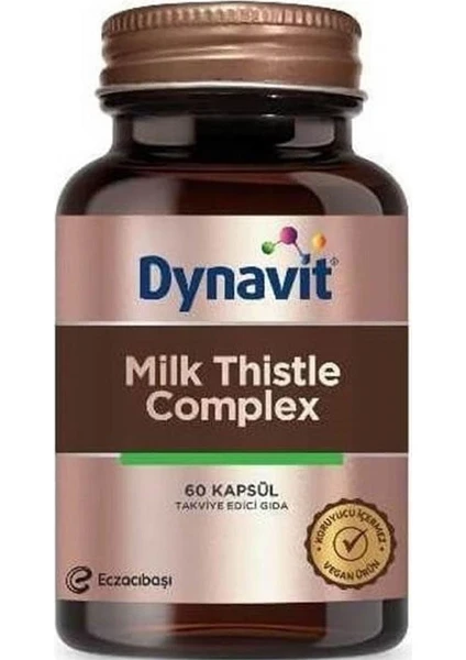 Milk Thistle Complex Takviye Edici Gıda 60 Kapsül