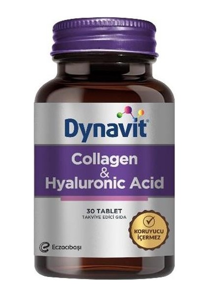 Collagen+Hyaluronik Acid 30 Tablet