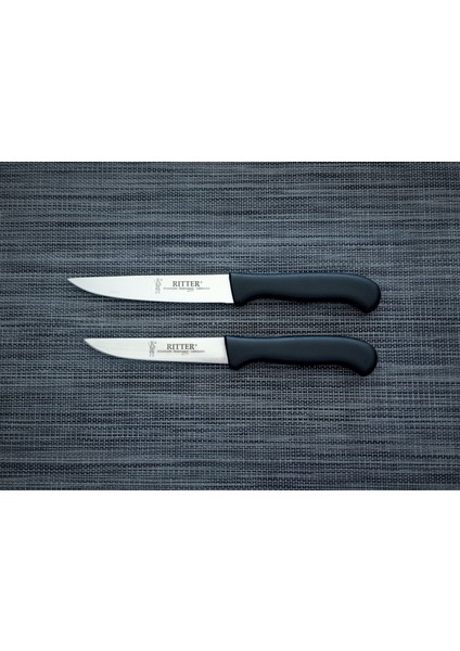 Rıtter Mutfak Bıçağı Siyah 2li 13-15 cm