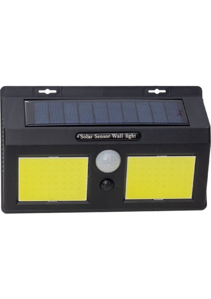 SM-8012 Sensörlü Çiftli Solar Cob LED Duvar Tipi Aplik