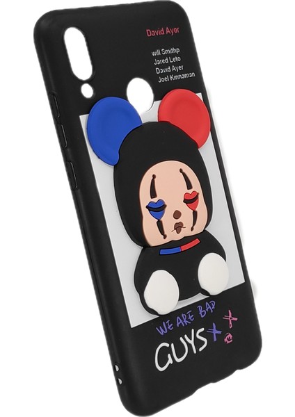 Huawei P Smart 2019 Uyumlu Three D Case Seri Arka Koruma