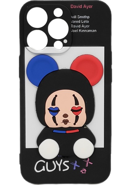 Apple iphone 13 Pro Uyumlu Three D Case Seri Arka Koruma
