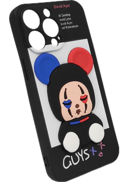 Apple iphone 13 Pro Uyumlu Three D Case Seri Arka Koruma