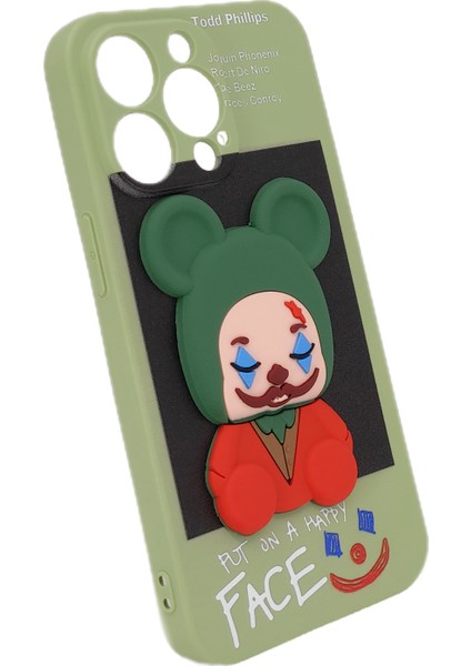 Apple iphone 13 Pro Uyumlu Three D Case Seri Arka Koruma