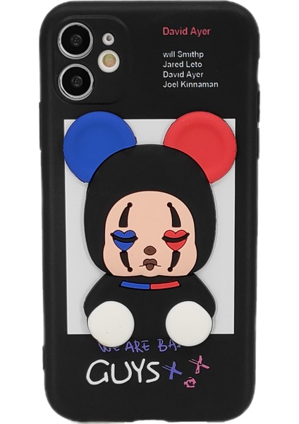 Apple iPhone 12 Pro Max Uyumlu Three D Case Seri Arka Koruma