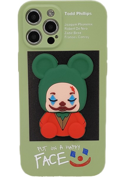 Apple iPhone 12 Pro Max Uyumlu Three D Case Seri Arka Koruma