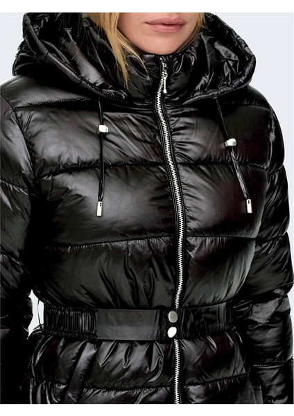 Onlscarlett Qulted Belted Kadın Mont modelleri