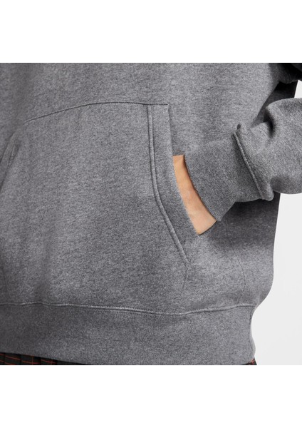 Sportswear Club Fleece Kapüşonlu Erkek Gri Sweatshirt BV2654 - 071 fırsatları