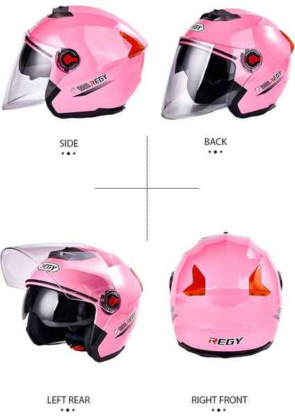 Elektrikli Motosiklet Kaskı Hd Buğu Önleyici Yarım Kask (Yurt Dışından) fırsatları