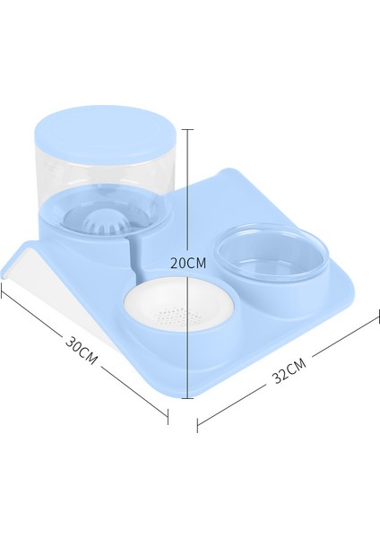 Çift Kase Otomatik Suluk Pet Kase (Yurt Dışından)