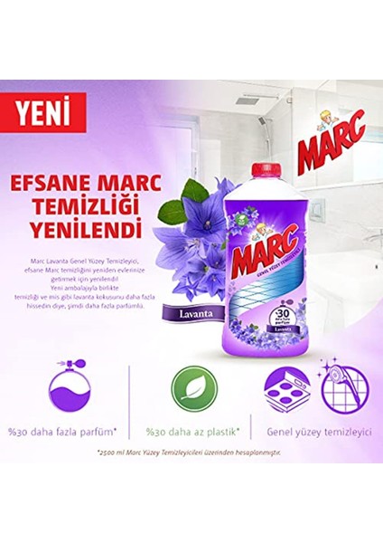 Yüzey Temizleyici Lavanta 2500 ml modelleri
