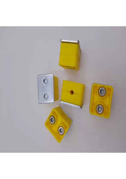 8 mm Tek Lama Çift Vida Hidrolik Boru Kelepçesi