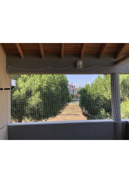 200 cm*15 m - Balkon Filesi - Kedi Filesi - Çocuk Filesi - Beyaz