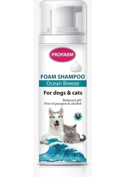 Ocean Breeze Kedi Köpek Temizleme Köpüğü 150 Ml