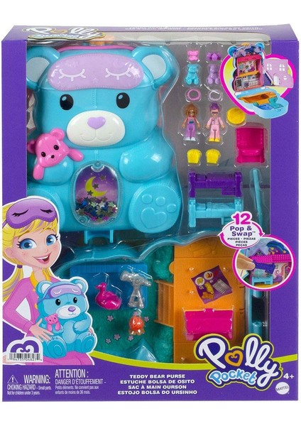 Byr GKJ63 Polly Pocket Çanta Olabilen Micro Oyun Setleri / +4 Yaş |1 Adet|