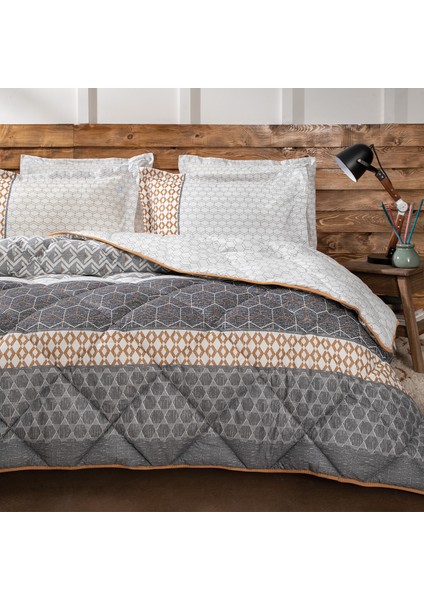 Bedding Taren Çift Kişilik Uyku Seti - Gri