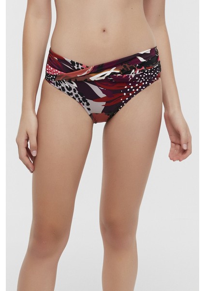 Çok Renkli Chaotic Twist Bikini Altı