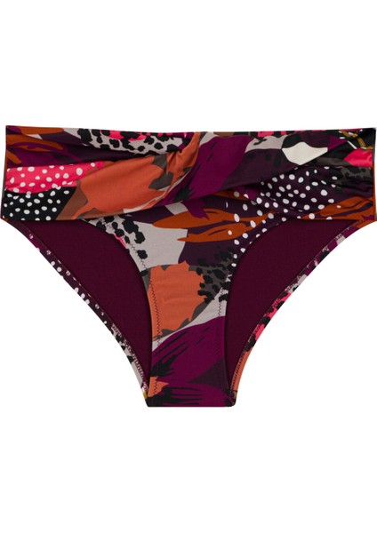 Çok Renkli Chaotic Twist Bikini Altı