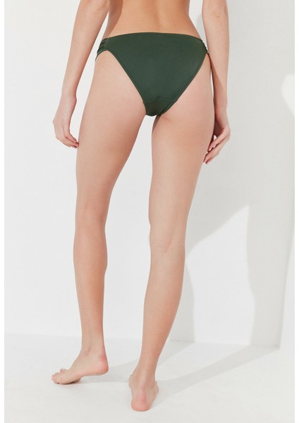 Koyu Yeşil Basic Hipkini Bikini Altı modelleri
