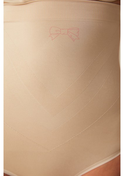 Dikişsiz Seamless Ten Rengi Slip Korse