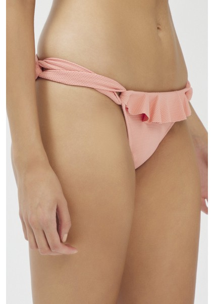 Tatlı Badem Rosey Side Frill Bikini Altı fiyatları