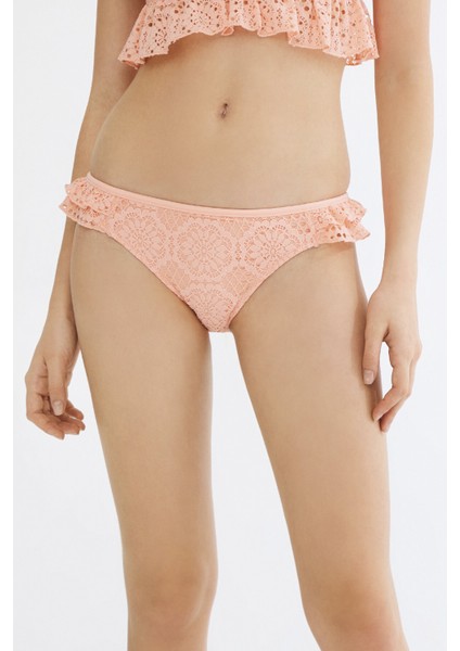 Somon Marsilya Frill Side Bikini Altı