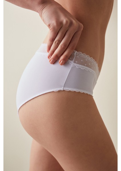 Light Comfort Beyaz Slip Külot