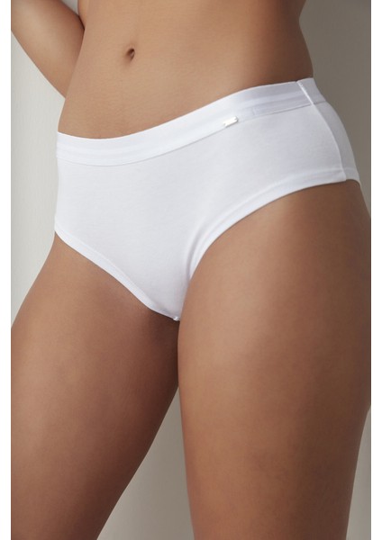 Optik Beyaz Comfy Hipster Külot