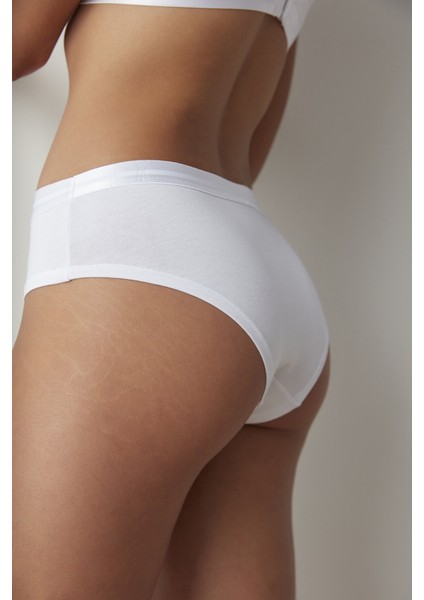 Optik Beyaz Comfy Hipster Külot