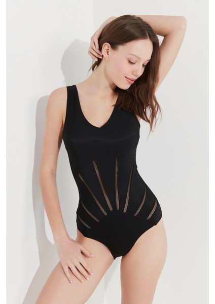 Siyah Basic Shapewear Mayo