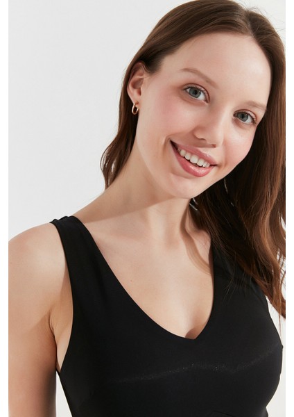 Siyah Basic Shapewear Mayo modelleri