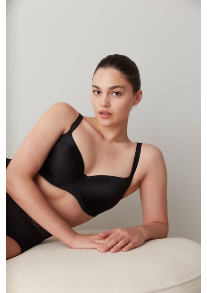 Beauty Pamuklu Yüksek Bel Siyah Slip Külot